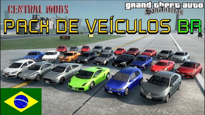 80 Carros Nacionais Brasileiros E Importados Para O GTA San