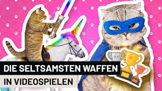 Damit kann man schießen?? Die seltsamsten Waffen in Videospielen | Top 10 screenshot 5