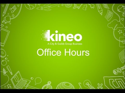 Kineo Totara Office Hours - Filters
