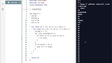 Coding Kickstarter (Ep28): HackerRank, Two Characters