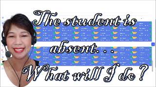 Information ESL Online Teaching - How to tag the student absent Guide