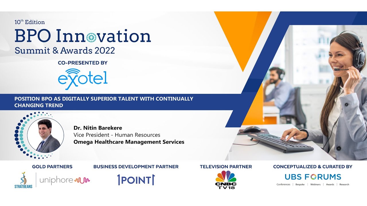 10th Edition BPO Innovation Summit & Awards 2022 - Position BPO as ...