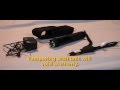 Zap light extreme stun gun  flashlight  1 million volts with spike electrodes  updated