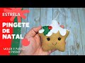 PINGENTE DE NATAL EM FELTRO - DIY PEÇAS DE NATAL EM FELTRO