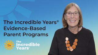 Overview of Evidence Based Parenting Programs at The Incredible years