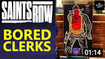 Saints Row Bored Clerks Shooting Gallery - All 15 Target Locations