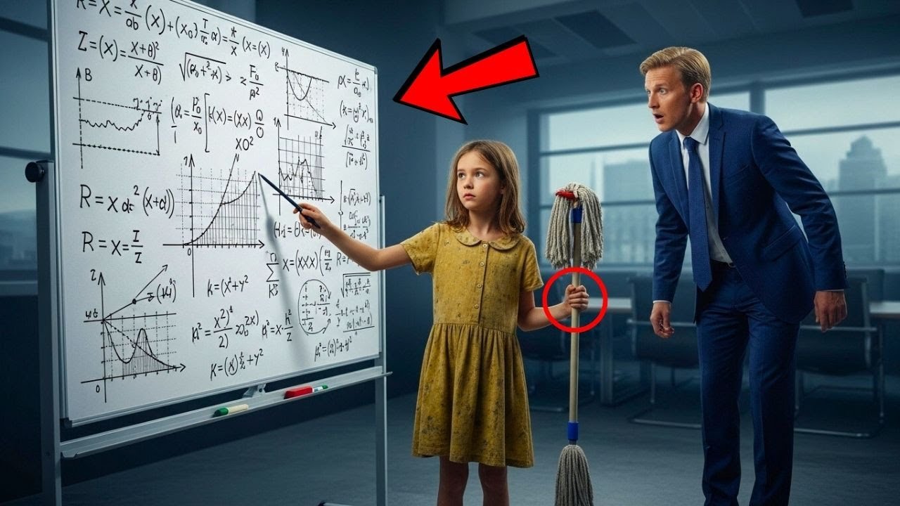LA BAMBINA MENDICANTE RISOLVE FORMULE IMPOSSIBILI E SALVA L’AZIENDA DEL MILIARDARIO DAL FALLIMENTO