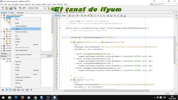 crear ejecutable en java (Netbeans)