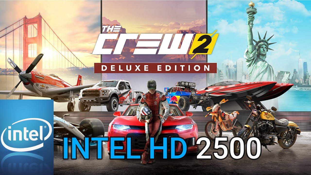 The Crew 2 PC Intel HD 2500, 4GB Ram, SSD