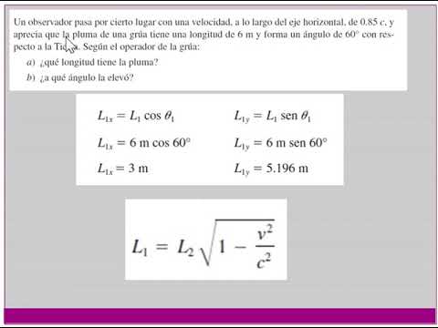 CONTRACCIÓN LONGITUD - YouTube