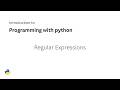 Python Programming (Part 3) – Lecture 9 | Regular Expressions (التعبيرات النمطية )