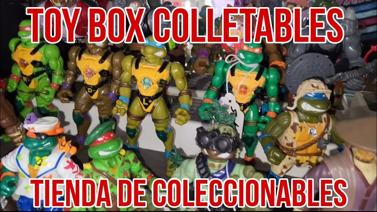 Visitando a Toy Box Tienda de Coleccionables (Juguetes Vintage y