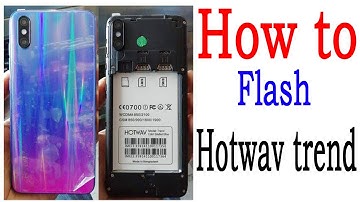 HOTWAV TREND FIRMWARE | DEAD BOOT REPAIR | LCD FIXED | HANG LOGO DONE FLASH FILE 100% TESTED