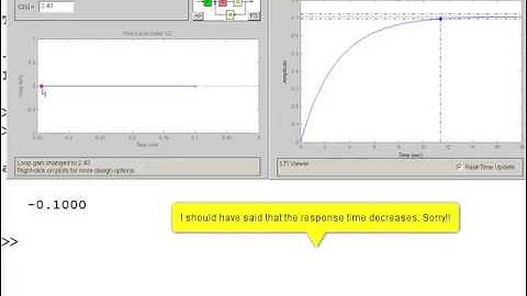 Introduction to the Root Locus Toolbox on MATLAB