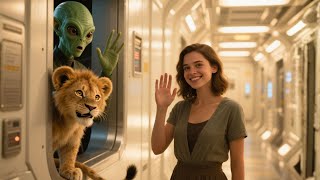 The Shy Cub Peeks at Human From Behind Wall—She Pretends Not to Notice, Waves Anyway | HFY Story