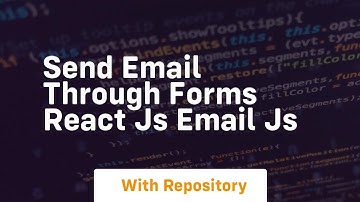 send email through forms react js email js
