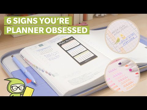 6 Signs You Have a Planner Obsession 