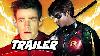 The Flash 4x18 Promo - Titans Beast Boy Raven First Look Breakdown
