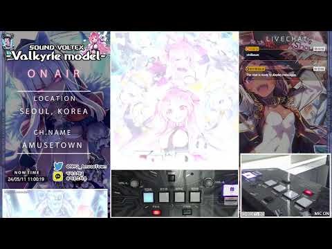 [AmuseTown] SDVX -Valkyrie model- Live stream @Amusetown