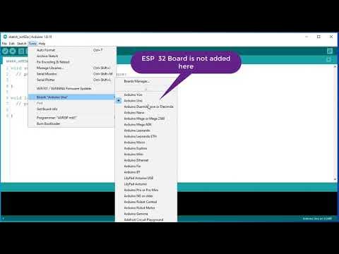 How to Add ESP32 Board in Arduino IDE - YouTube