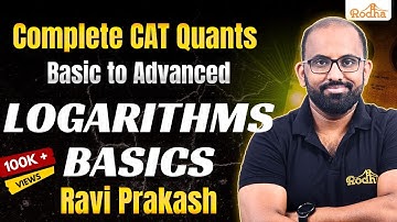 | Logarithms part 1 |Algebra| CAT Preparation |