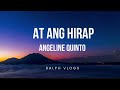 AT ANG HIRAP BY ANGELINE QUINTO