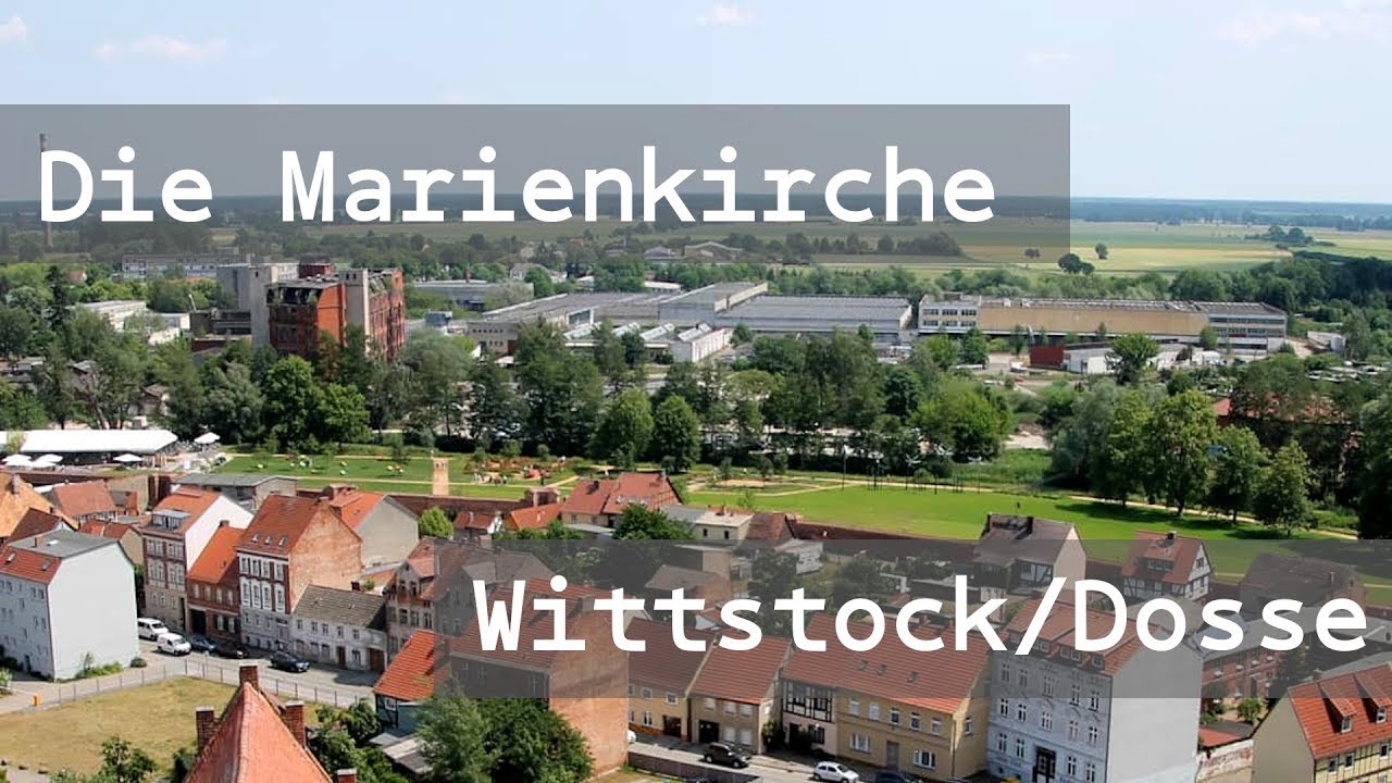 Der Turm der Marienkirche in Wittstock/Dosse