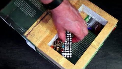 How to Make a Hollow Book Secret Store