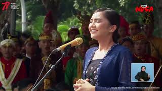 Terkesima sama Dere❗Nanyikan Rayuan Pulau Kelapa feat. Gita Bahana Nusantara❗HUT Ke-77 RI