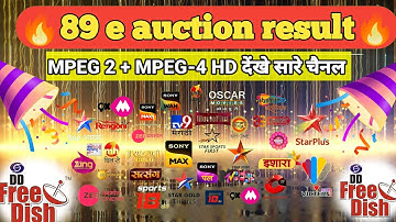 DD Free Dish TV Complete /Full channel List 2025 - MPEG2+MP4+ HD  | dd free dish new update today