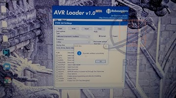 how upload program in avr microcontroller