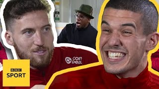 Ian Wright plays Would I Lie To You? ft. Conor Coady & Matt Doherty | BBC Sport