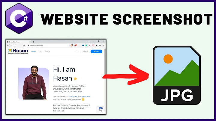 C# Project: Take a Screenshot of Any Webpage (Source Code Included)