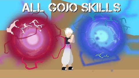 All Gojo Skills in Sticknodes (Full Animation skills)