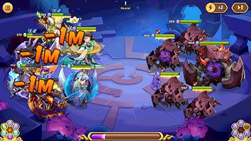 IdleHeroes: Realms Gate Vc56 Eloise FQV SFX Vs Boss