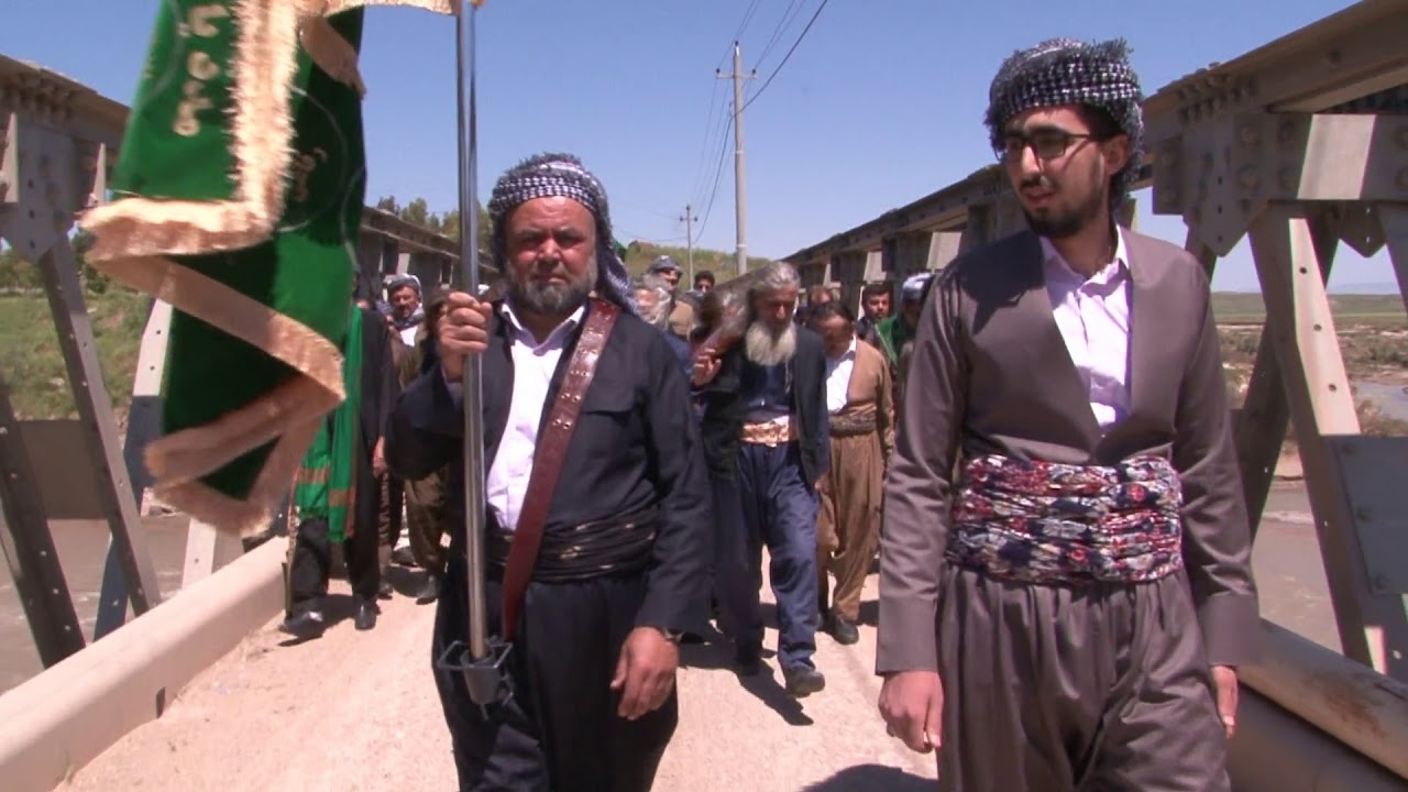 سەردانى تە کیەى باقلانى بۆ قادر کەرم