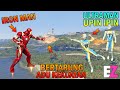 ULTRAMAN UPIN IPIN BERTARUNG LAWAN IRON MAN - GTA 5 SULTAN BOCIL