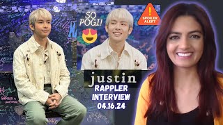 JUSTIN's full interview promoting 