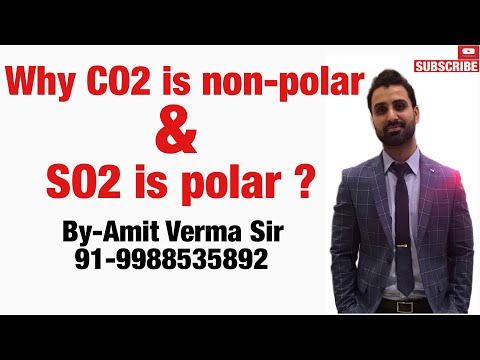 فيديو: لماذا يكون co2 خطيًا بينما يكون so2 مثنيًا؟
