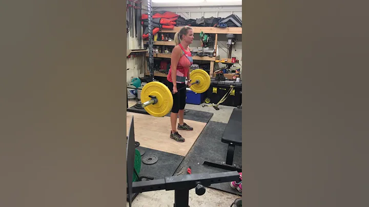 Brenda 15kg bar plus 50 lbs DL x5