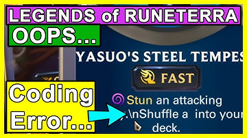 4+ Mistakes You Missed in LEGENDS of RUNETERRA