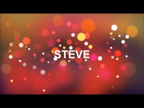 Joyeux Anniversaire Steve Youtube Joyeux Anniversaire Steve Youtube