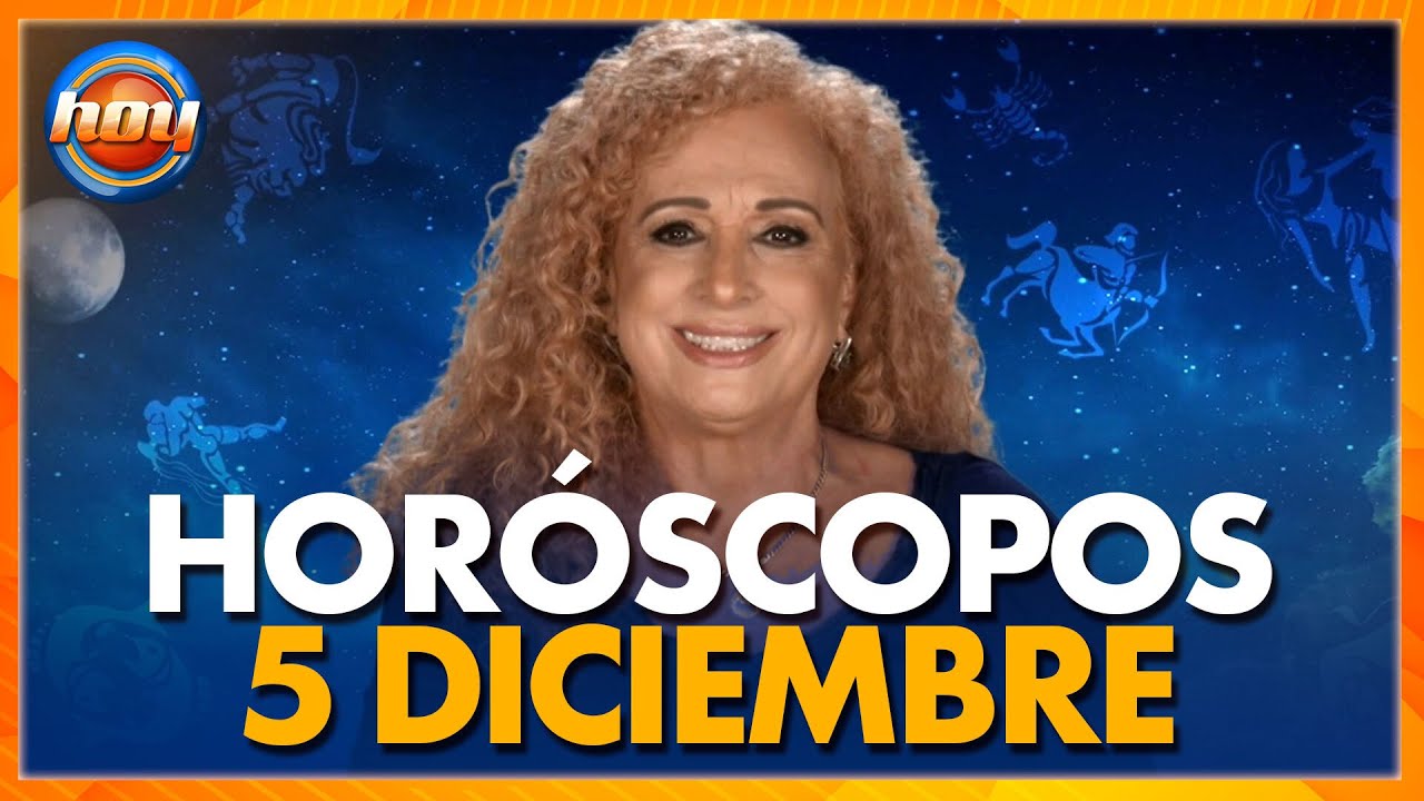 HORÓSCOPOS 5 de diciembre 2024 | Mizada Mohamed | Programa Hoy - YouTube
