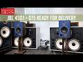JBL 4301 + 075 完成!|All AlNiCo × Mundorf Supreme EVO Silver Gold Oil × Transformer ATT|この後ついにお客様へ納品