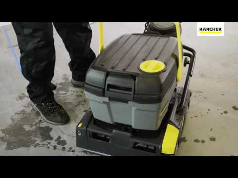 how to use floor scrubber drier br 40 10