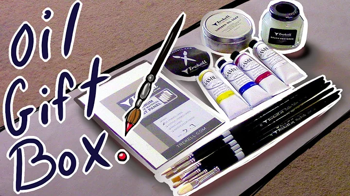 LET'S OIL PAINT!!  (ﾉ◕ヮ◕)ﾉ* Trekell and Gamblin Supplies/Review!