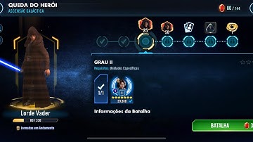 Star Wars: Galaxy of Heroes - Galactic Legend Lord Vader: Tier II