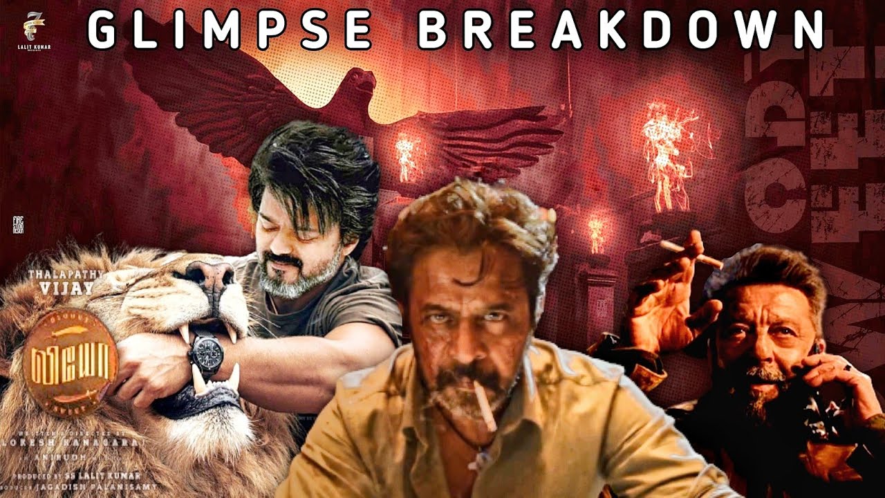 LEO - Glimpse Breakdown of Antony Das §  Harold Das | Thalapathy Vijay｜Lokesh Kanagaraj