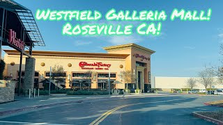 Westfield Galleria Mall Parking Lot Tour In Roseville Ca
