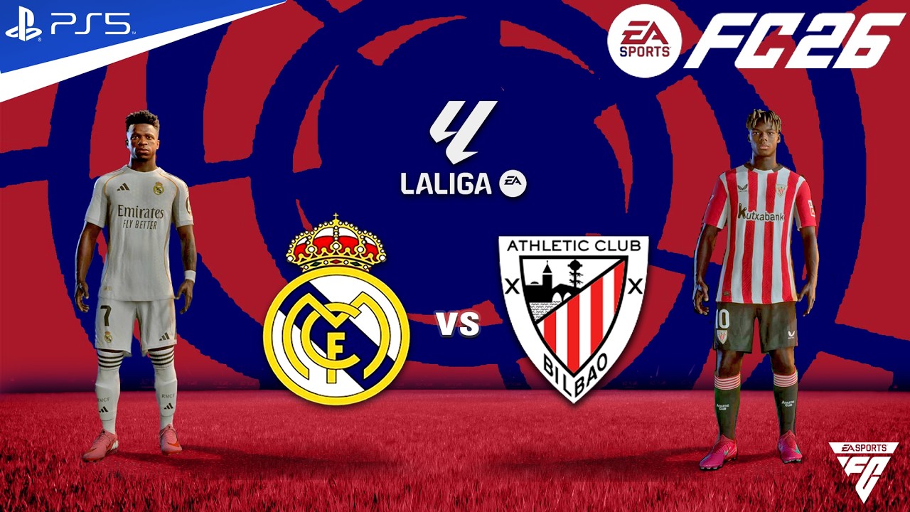 FC 26 - Real Madrid vs Athletic club - La Liga 25/26 Match - Authentic ...